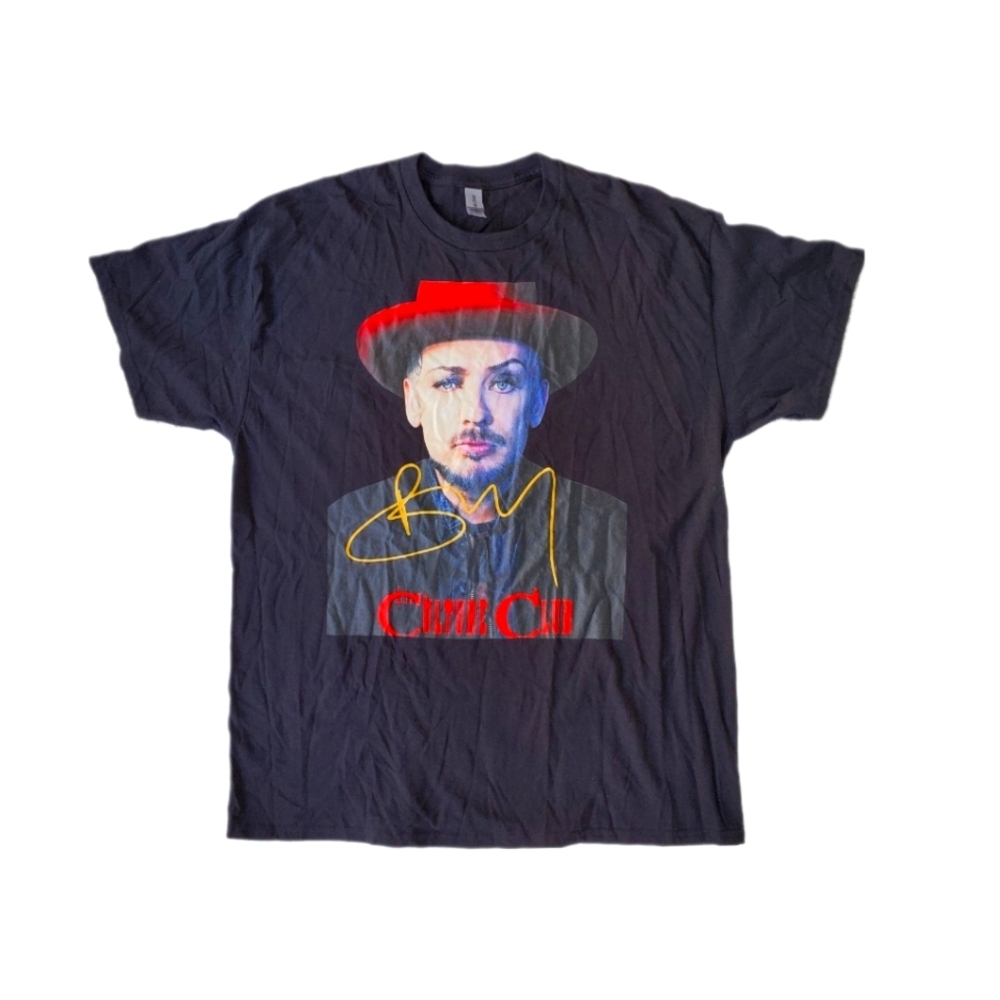 Culture Club XL Boy George Black Tee